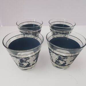 Hazel Atlas Grapevine 4 Cocktail Glasses
